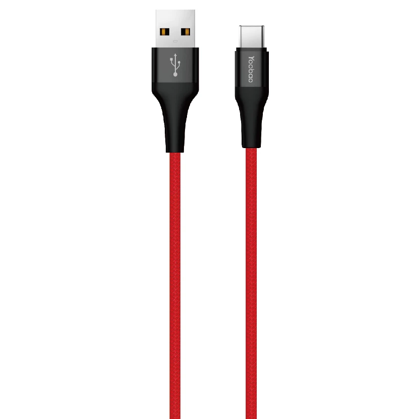 Yoobao YB432C Fast Charging Cable Type C Red